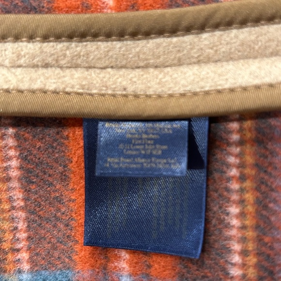 Brooks Brothers Men's Beige Wool Duffel Coat - XXL - Great Condition with Flaws - Picture 15 of 16